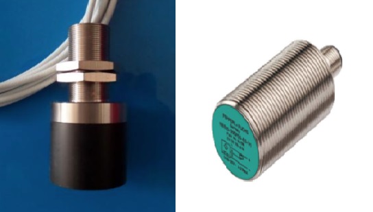 電容式和渦流傳感器，探頭與磁場距離的目標檢測