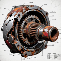 回轉(zhuǎn)減速機(jī)露天工況怎么防雨水銹蝕？